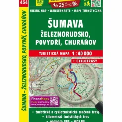 Wanderkarten Und Winterkarten|Wanderkarten Und Winterkarten*434 BÖHMERWALD - EISENSTEIN - Wanderkarte