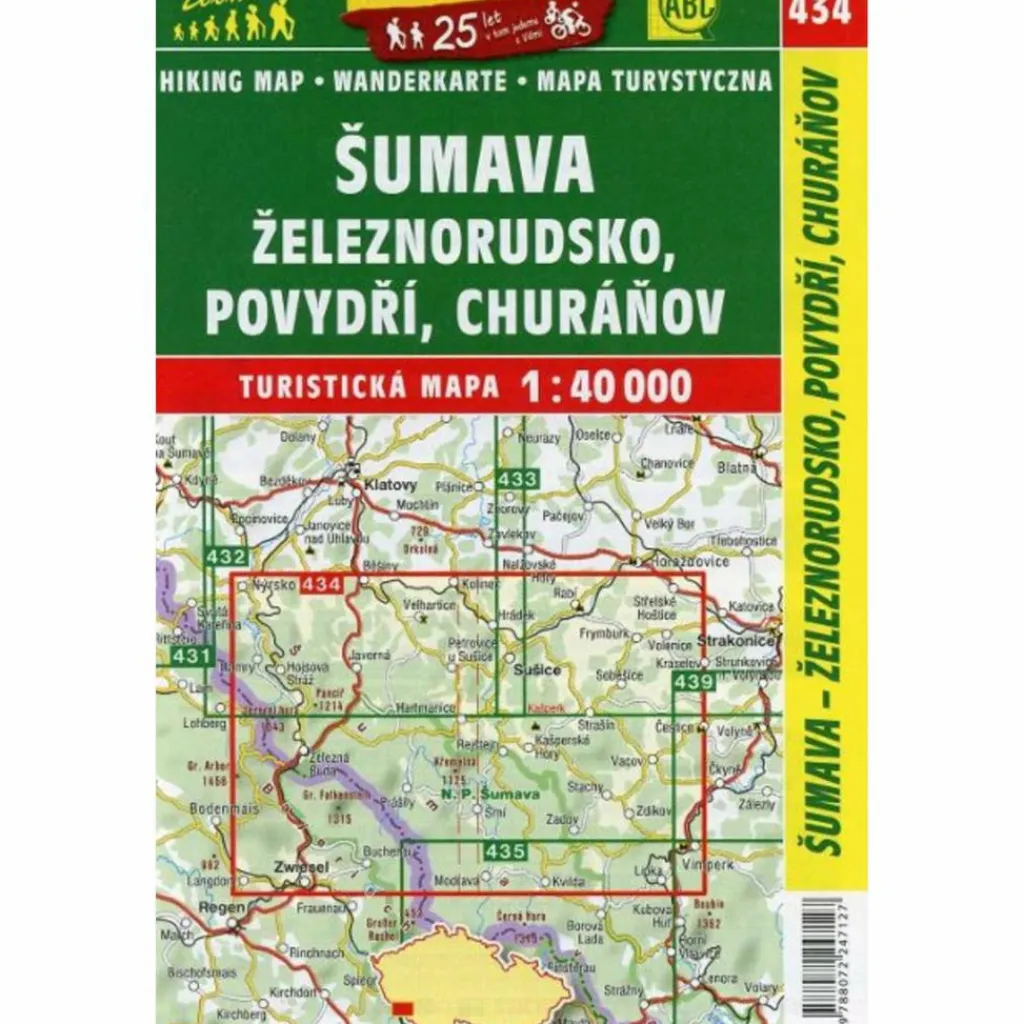 Wanderkarten Und Winterkarten|Wanderkarten Und Winterkarten*434 BÖHMERWALD - EISENSTEIN - Wanderkarte