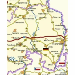 107 FREIZEITKARTE OBERLAUSITZ - Wanderkarte^ Wanderkarten Und Winterkarten|Wanderkarten Und Winterkarten