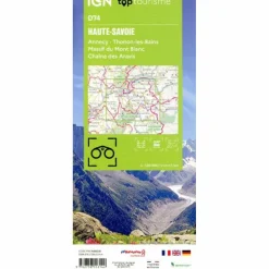 74 HAUTE- SAVOIE^ Straßenkarten|Fahrradkarten