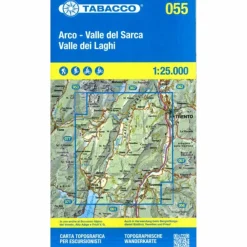 55 VALLE DEL SARCA - Wanderführer^ Wanderkarten Und Winterkarten|Wanderkarten Und Winterkarten