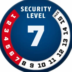 Abus Fahrradschlösser*BORDO UGRIP 5700K/80 BK ST - Fahrradschloss