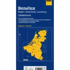 Straßenkarten|Straßenkarten*ADAC LÄNDERKARTE BENELUX, BELGIEN, NIEDERLANDE, LUXEMBURG - Straßenkarte