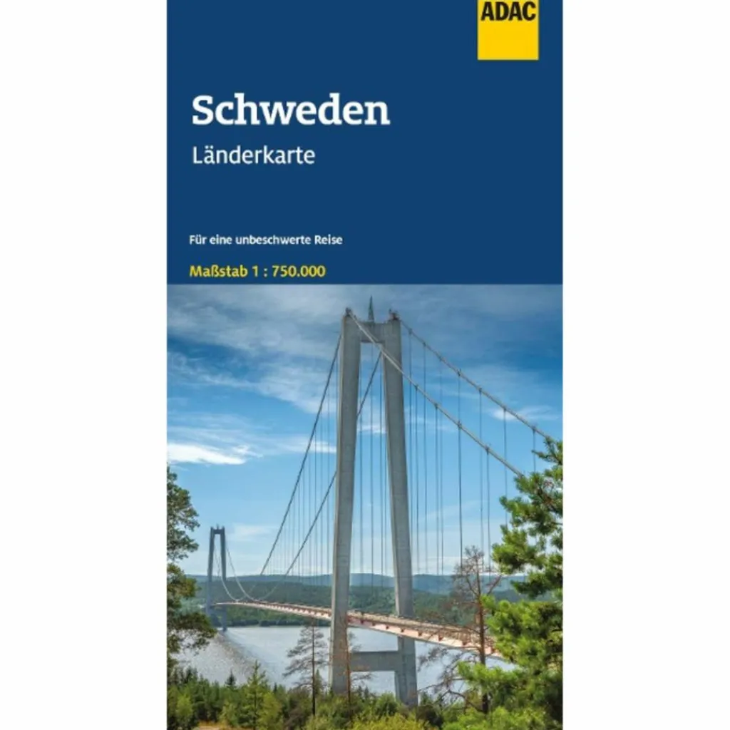 Straßenkarten|Straßenkarten*LÄNDERKARTE SCHWEDEN 1:750.000 - Straßenkarte