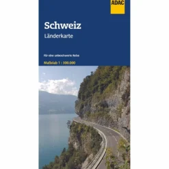 LÄNDERKARTE SCHWEIZ 1:300.000 - Straßenkarte^ Straßenkarten|Straßenkarten