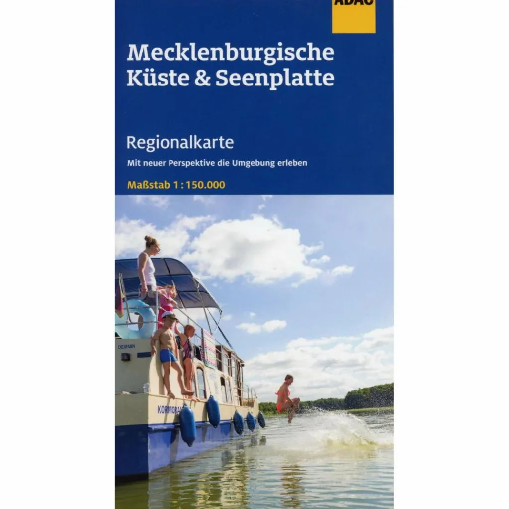 ADAC REGIONALKARTE BLATT 2 MECKLENBURGISCHE KÜSTE - Straßenkarte^ Straßenkarten|Straßenkarten