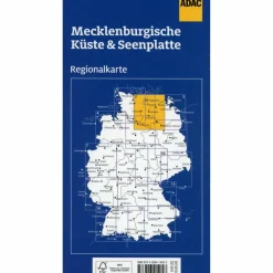 ADAC REGIONALKARTE BLATT 2 MECKLENBURGISCHE KÜSTE - Straßenkarte^ Straßenkarten|Straßenkarten