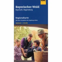 ADAC REGIONALKARTE BLATT 13 BAYERISCHER WALD - Straßenkarte^ Straßenkarten|Straßenkarten
