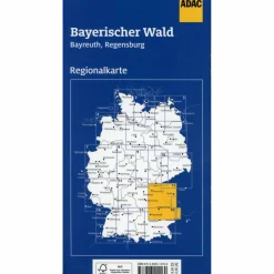 ADAC REGIONALKARTE BLATT 13 BAYERISCHER WALD - Straßenkarte^ Straßenkarten|Straßenkarten