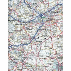 ADAC REGIONALKARTE BLATT 10 DRESDEN, CHEMNITZ 1:150.000 - Straßenkarte^ Straßenkarten|Straßenkarten