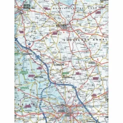 ADAC REGIONALKARTE BLATT 9 LEIPZIG, ERFURT, HALLE  1:150 000 - Straßenkarte^ Straßenkarten|Straßenkarten