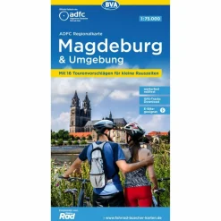 ADFC REGIONALKARTE MAGDEBURG & UMGEBUNG - Fahrradkarte^ Fahrradkarten|Fahrradkarten