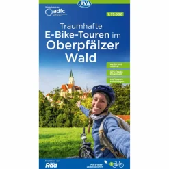 Fahrradkarten|Fahrradkarten*ADFC TRAUMHAFTE E-BIKE-TOUREN IM OBERPFÄLZER WALD, 1:75.000