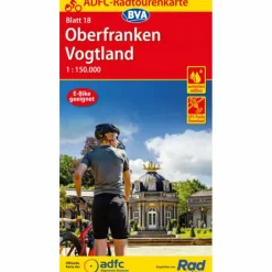 Fahrradkarten|Fahrradkarten*ADFC-RADTOURENKARTE 18 OBERFRANKEN /VOGTLAND 1:150.000 - Fahrradkarte