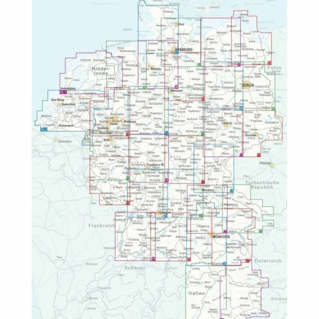 Fahrradkarten|Fahrradkarten*ADFC-RADTOURENKARTE 15 RHEINLAND /EIFEL 1:150.000 - Fahrradkarte