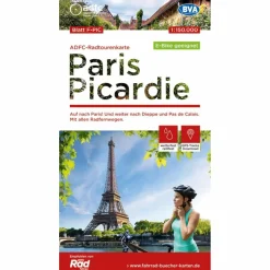 ADFC-RADTOURENKARTE F-PIC PARIS PICARDIE,1:150.000^ Fahrradkarten|Fahrradkarten