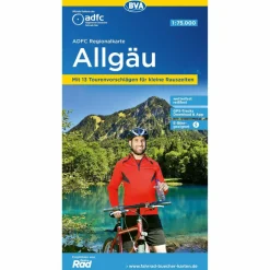 ADFC-REGIONALKARTE ALLGÄU 1:75.000 - Fahrradkarte^ Fahrradkarten|Fahrradkarten