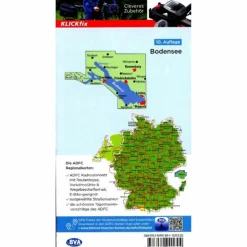 Fahrradkarten|Fahrradkarten*ADFC-REGIONALKARTE BODENSEE, 1:50.000, REIß- UND WETTERFEST - Fahrradkarte