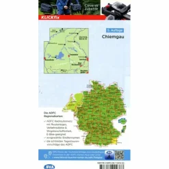 Fahrradkarten|Fahrradkarten*ADFC-REGIONALKARTE CHIEMGAU 1:75.000 - Fahrradkarte
