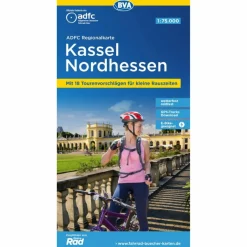 ADFC-REGIONALKARTE KASSEL NORDHESSEN, 1:75.000^ Fahrradkarten|Fahrradkarten