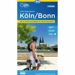 ADFC-REGIONALKARTE KÖLN/BONN 1:75.000, REIß- UND WETTERFEST^ Fahrradkarten|Fahrradkarten