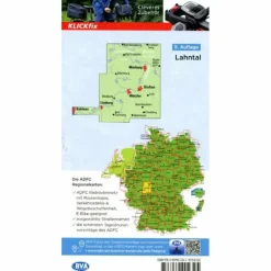 Fahrradkarten|Fahrradkarten*ADFC-REGIONALKARTE LAHNTAL, 1:75.000 - Fahrradkarte