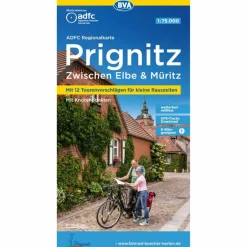 ADFC-REGIONALKARTE RADLERPARADIES PRIGNITZ MIT TAGESTOUREN - Fahrradkarte^ Fahrradkarten|Fahrradkarten