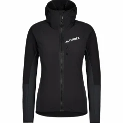 Adidas TERREX TECHROCK HOODED WIND FLEECE JACKET Damen - Fleecejacke^Damen Pullover Und Fleecepullover|Outdoorjacken