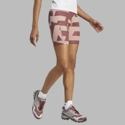 Adidas W 8INCH TIGHT ALL OVER PRINT Damen^Damen Outdoorhosen