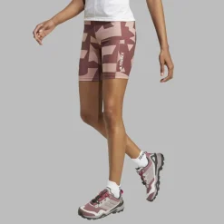 Adidas W 8INCH TIGHT ALL OVER PRINT Damen^Damen Outdoorhosen