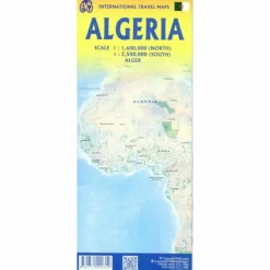 ALGERIA - Straßenkarte^ Straßenkarten|Straßenkarten