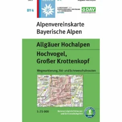 ALLGÄUER HOCHALPEN, HOCHVOGEL, KROTTENKOPF^ Wanderkarten Und Winterkarten|Wanderkarten Und Winterkarten