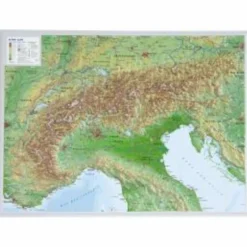 Wandkarten Und Poster*ALPEN KLEIN 1 : 2 400 000 - Poster