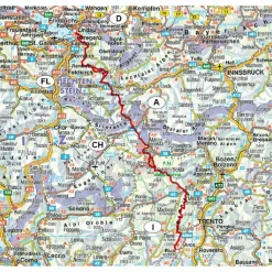 ALPENÜBERQUERUNG BODENSEE - GARDASEE - Wanderführer^ Wanderführer