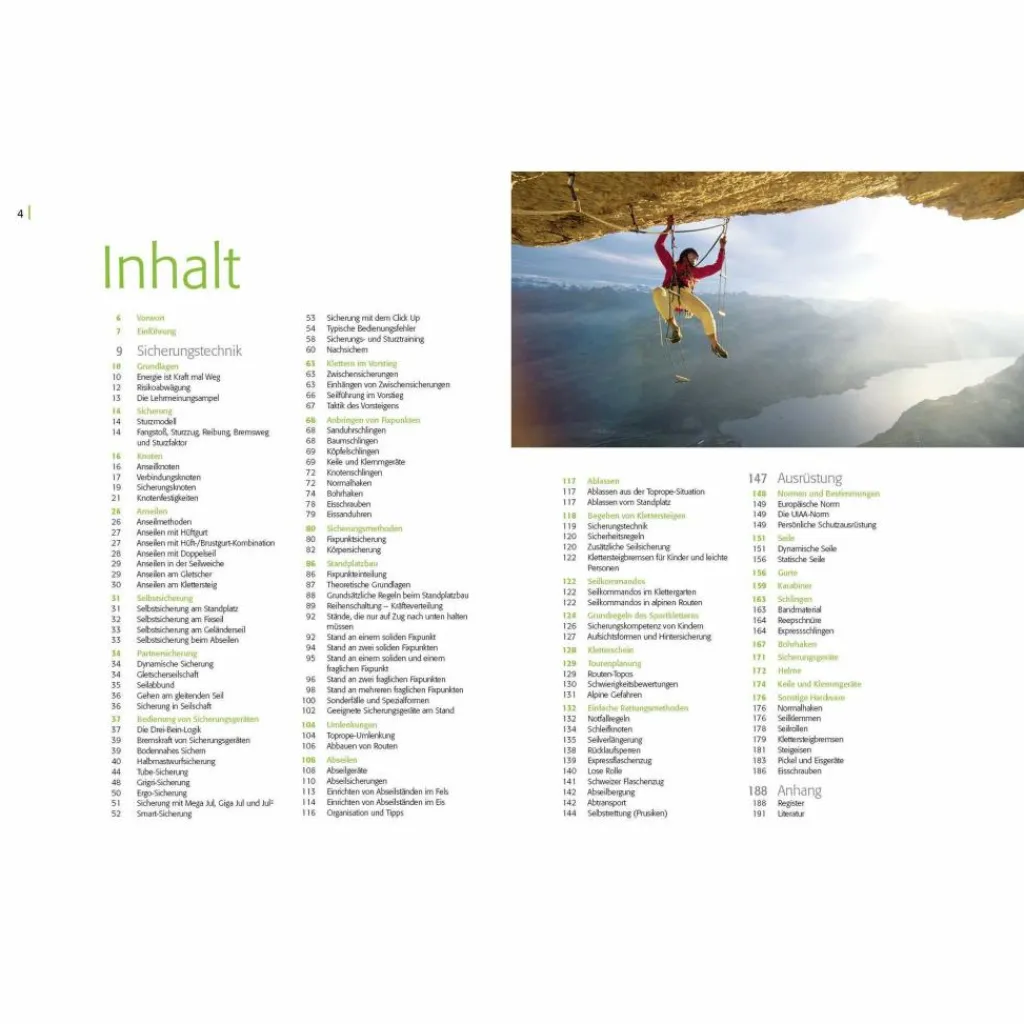 Sportklettern: Kletterführer, Training Und Techniken|Outdoor Wissen: Tipps Und Techniken*ALPIN-LEHRPLAN 5: KLETTERN - SICHERUNG UND AUSRÜSTUNG - Ratgeber