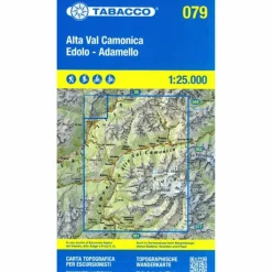 Wanderkarten Und Winterkarten|Wanderkarten Und Winterkarten*ALTA VAL CAMONICA - EDOLO - ADAMELLO 1:25 000