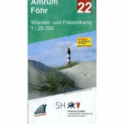 Wanderkarten Und Winterkarten|Wanderkarten Und Winterkarten*AMRUM - FÖHR 1:25.000 - Wanderkarte