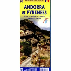 ANDORRA  & PYRENEES - Karte^ Straßenkarten|Straßenkarten