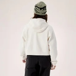 Damen Arc'teryx Pullover Und Fleecepullover*Arc'teryx EMBLEM FLEECE FULL ZIP CROP HOODY W Damen - Kapuzenjacke