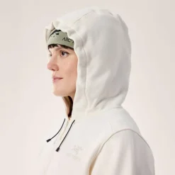 Damen Arc'teryx Pullover Und Fleecepullover*Arc'teryx EMBLEM FLEECE FULL ZIP CROP HOODY W Damen - Kapuzenjacke