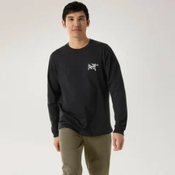 Arc'teryx Arc'teryx KRAGG SL COTTON BIRD TILE LS M Herren - Langarmshirt^Herren Shirts Und Tops