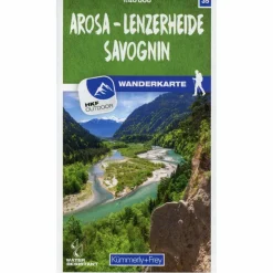 AROSA - LENZERHEIDE - SAVOGNIN 35 WANDERKARTE 1:40 000 MATT - Wanderkarte^ Wanderkarten Und Winterkarten|Wanderkarten Und Winterkarten