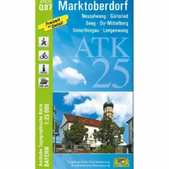 ATK25-Q07 MARKTOBERDORF - Wanderkarte^ Fahrradkarten|Wanderkarten Und Winterkarten