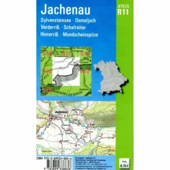 ATK25-R11 JACHENAU (AMTLICHE TOPOGRAPHISCHE KARTE 1:25000) - Wanderkarte^ Fahrradkarten|Wanderkarten Und Winterkarten