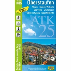 ATK25-R05 OBERSTAUFEN - Wanderkarte^ Fahrradkarten|Wanderkarten Und Winterkarten