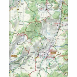 AUE, SCHNEEBERG LICHTENSTEIN UND UMGEBUNG - Wanderkarte^ Fahrradkarten|Wanderkarten Und Winterkarten