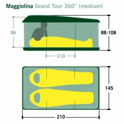 Autohome MAGGIOLINA GRAND TOUR 360° - Dachzelt^ Autodachzelte Und Dachträger