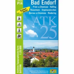 Fahrradkarten|Wanderkarten Und Winterkarten*BAD ENDORF  1 : 25 000 - Wanderkarte