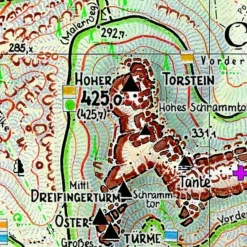 Wanderkarten Und Winterkarten|Wanderkarten Und Winterkarten*BAD SCHANDAU UND UMGEBUNG - Wanderkarte