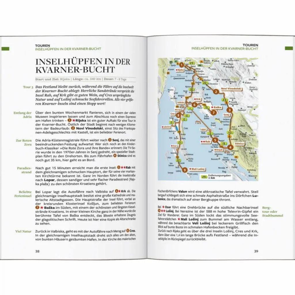 Reiseführer Mitteleuropa*BAEDEKER REISEFÜHRER ISTRIEN, KVARNER-BUCHT